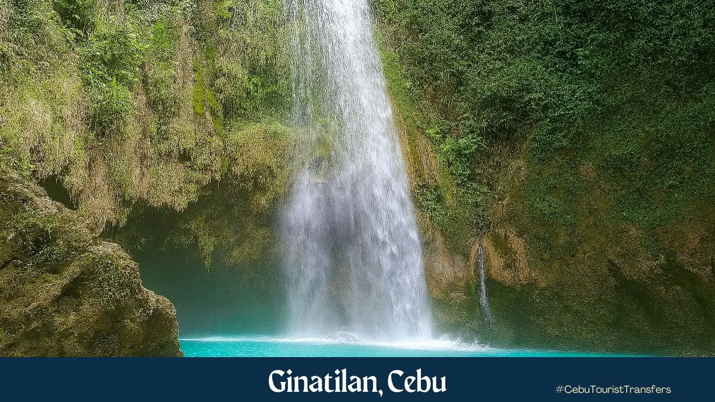 Ginatilan Cebu waterfall