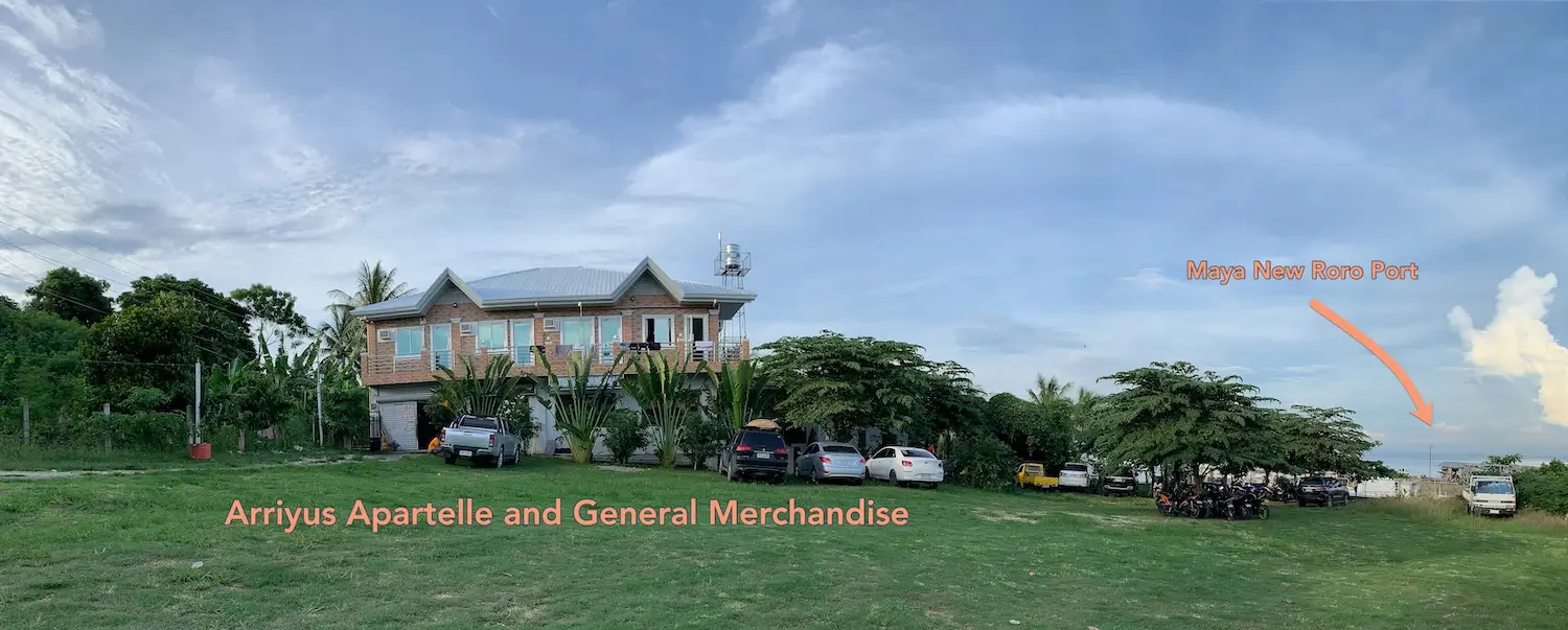 arriyus apartelle in maya, daanbantayan, cebu