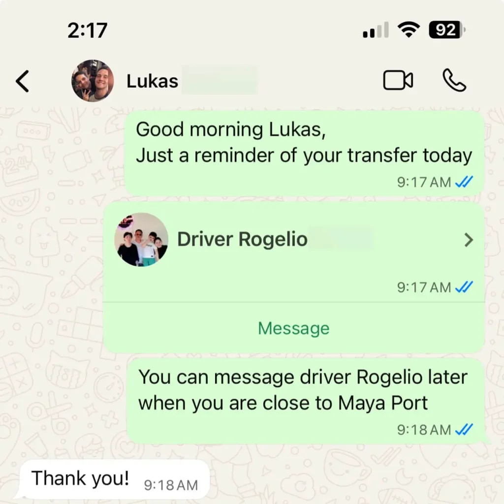 lukas - guest testimonial for cebutouristtransfers