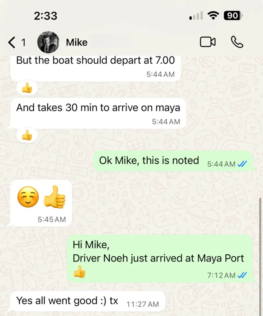 mike - guest testimonial for cebutouristtransfers
