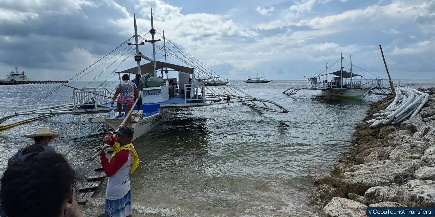 Passenger boat from Maya Port to Malapascua